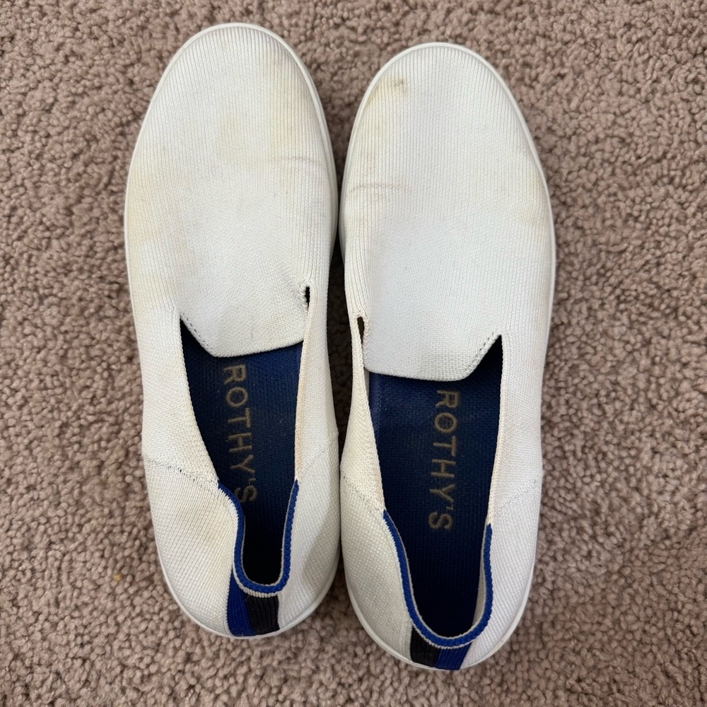 Rothy's Women’s The Original Slip-On Sneaker in White